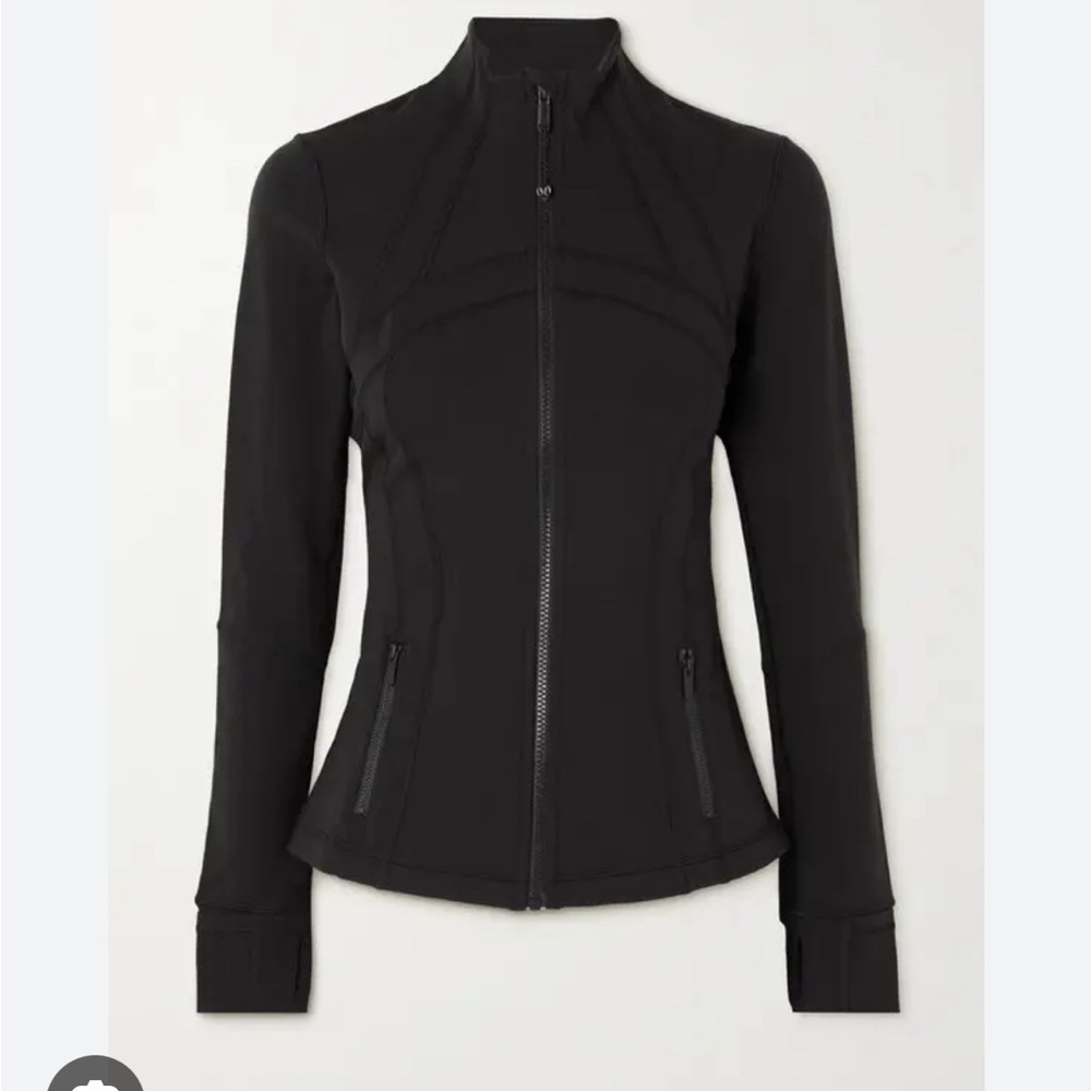 Lululemon black define jacket, size 6